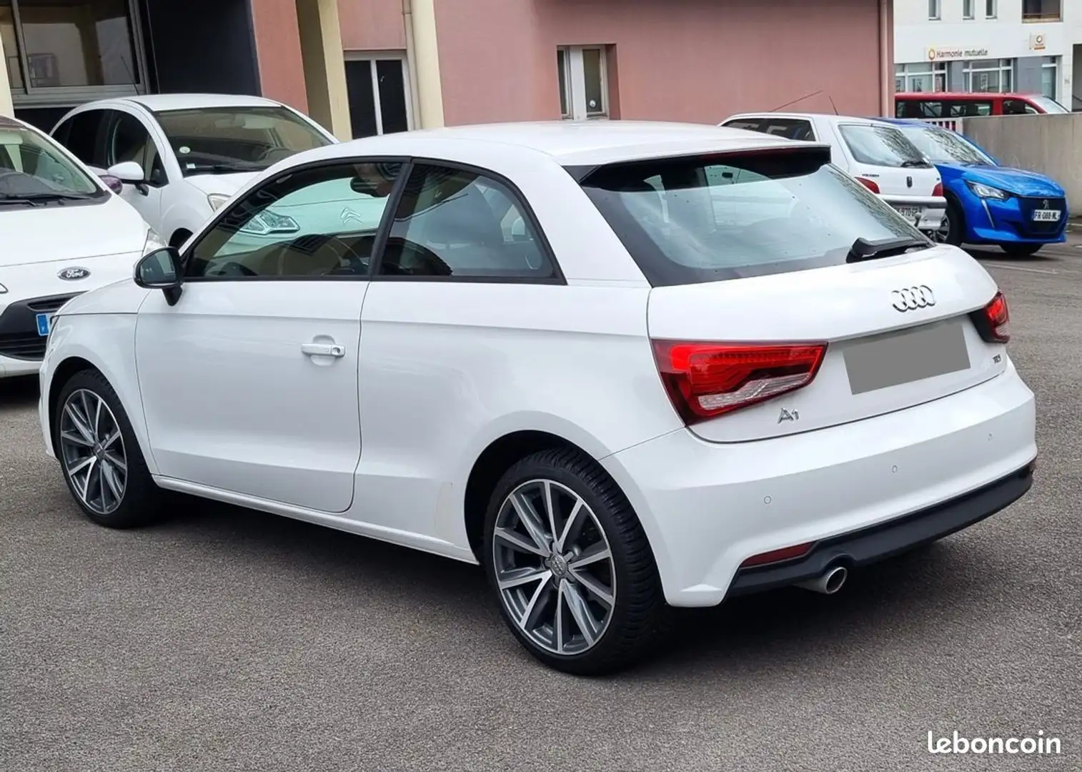 Audi A1 1.6 tdi 115 cv ambition luxe Blanc - 2