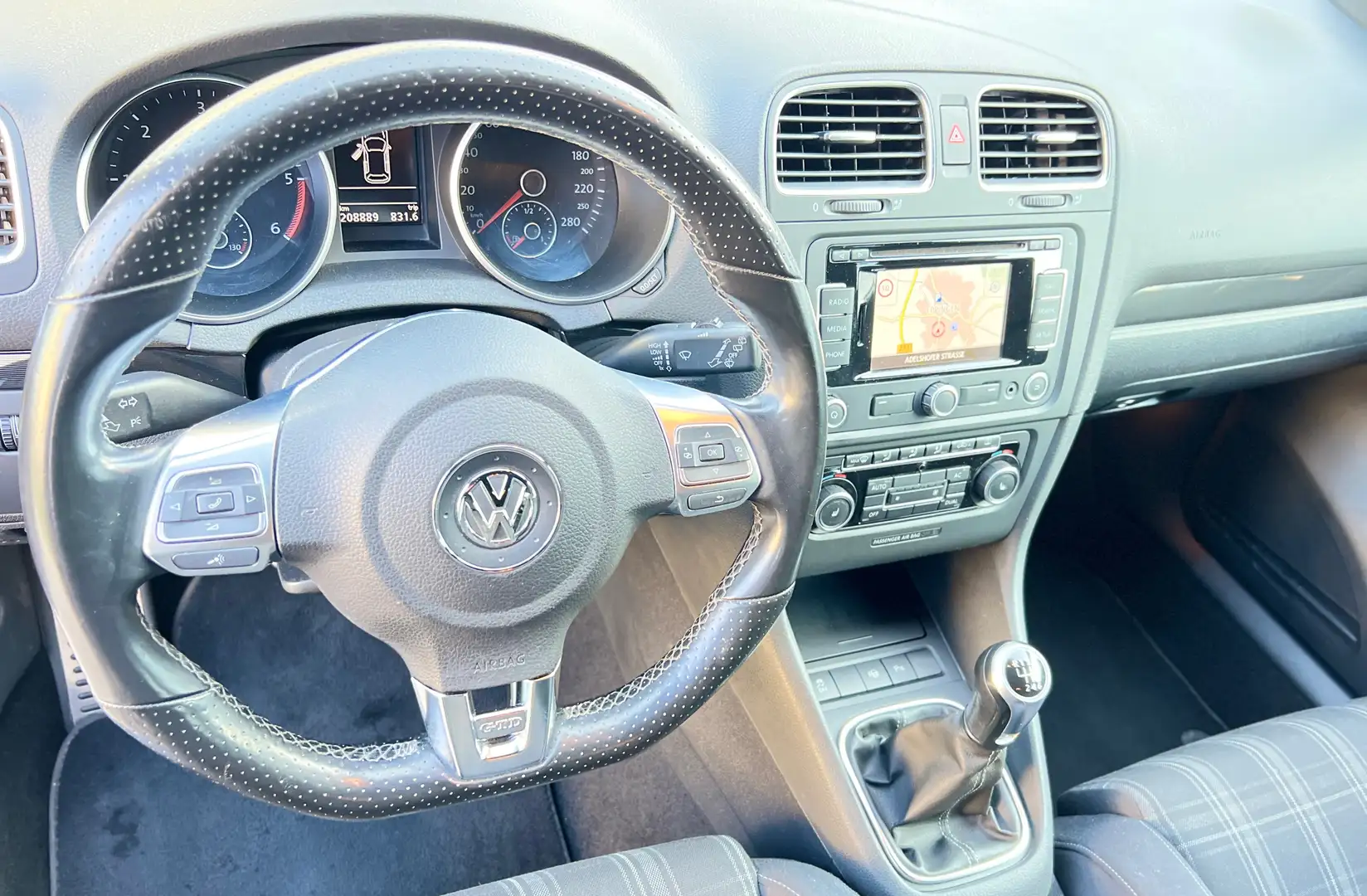 Volkswagen Golf 2.0 TDI GTD |Navi|PDC|SHZ| Blau - 2