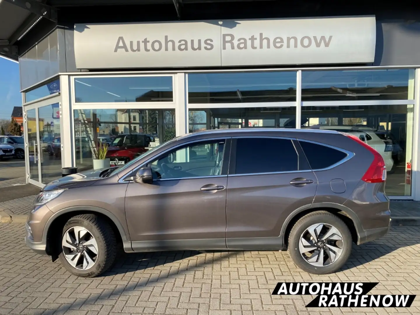 Honda CR-V Executive 4WD Park-Assistent Navi Leder Memory Sit Gris - 1