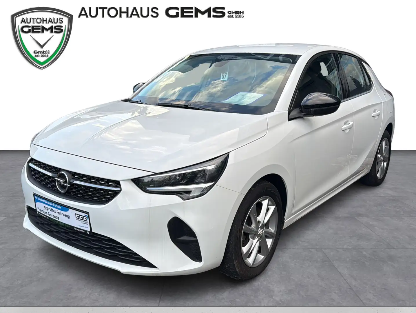 Opel Corsa Elegance Navi PDC BT-Audio Blanc - 2