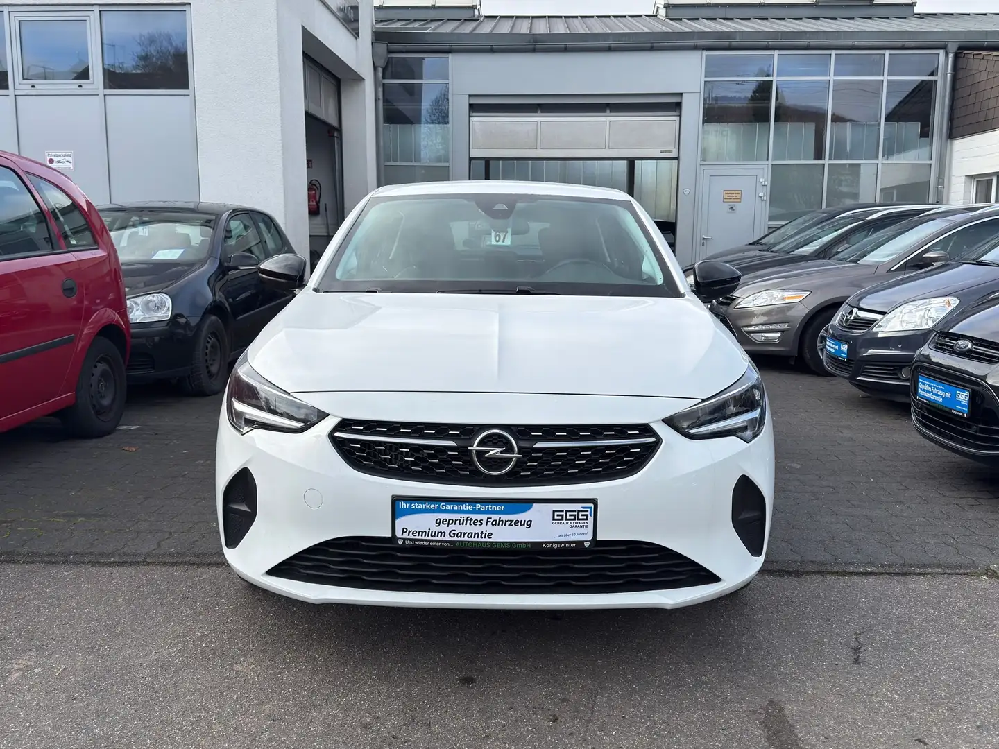 Opel Corsa Elegance Navi PDC BT-Audio Blanc - 2