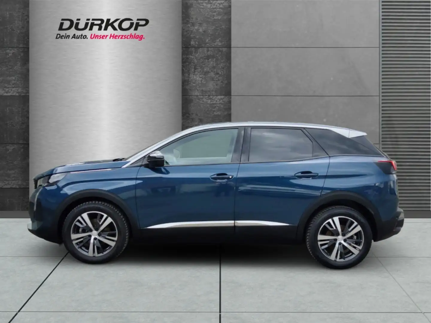 Peugeot 3008 Allure Pack PT 130 Navi Digitales Cockpit LED Appl Blau - 2