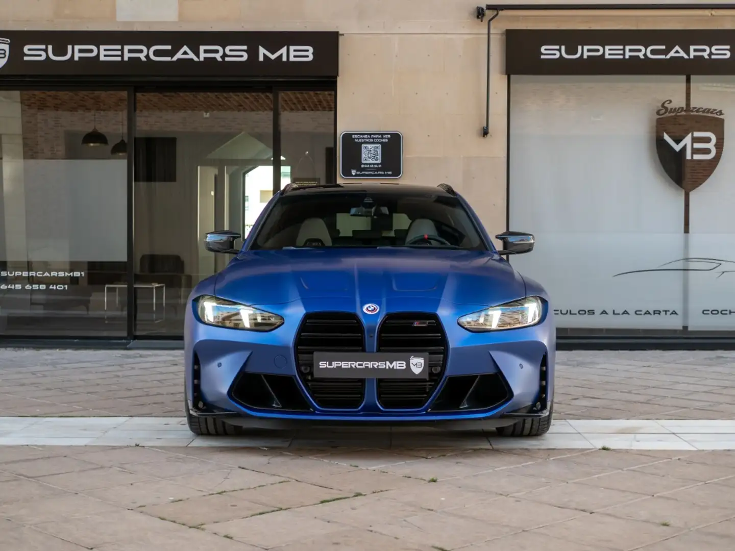 BMW M3 Competition Touring MxDrive Azul - 2