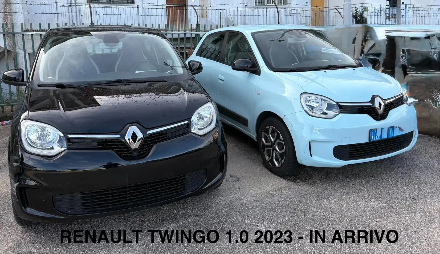 Renault Twingo 1.0 Sce 65cv Equilibre ITALIANA - 4 IN ARRIVO Nero - 2