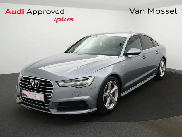 Audi A6 S-line exterior / interior - 2.0TDi - 150PK *LEDER*NAVI*SPORTSEATS*ZETELVERWARMING*BLTH*CRUISE*