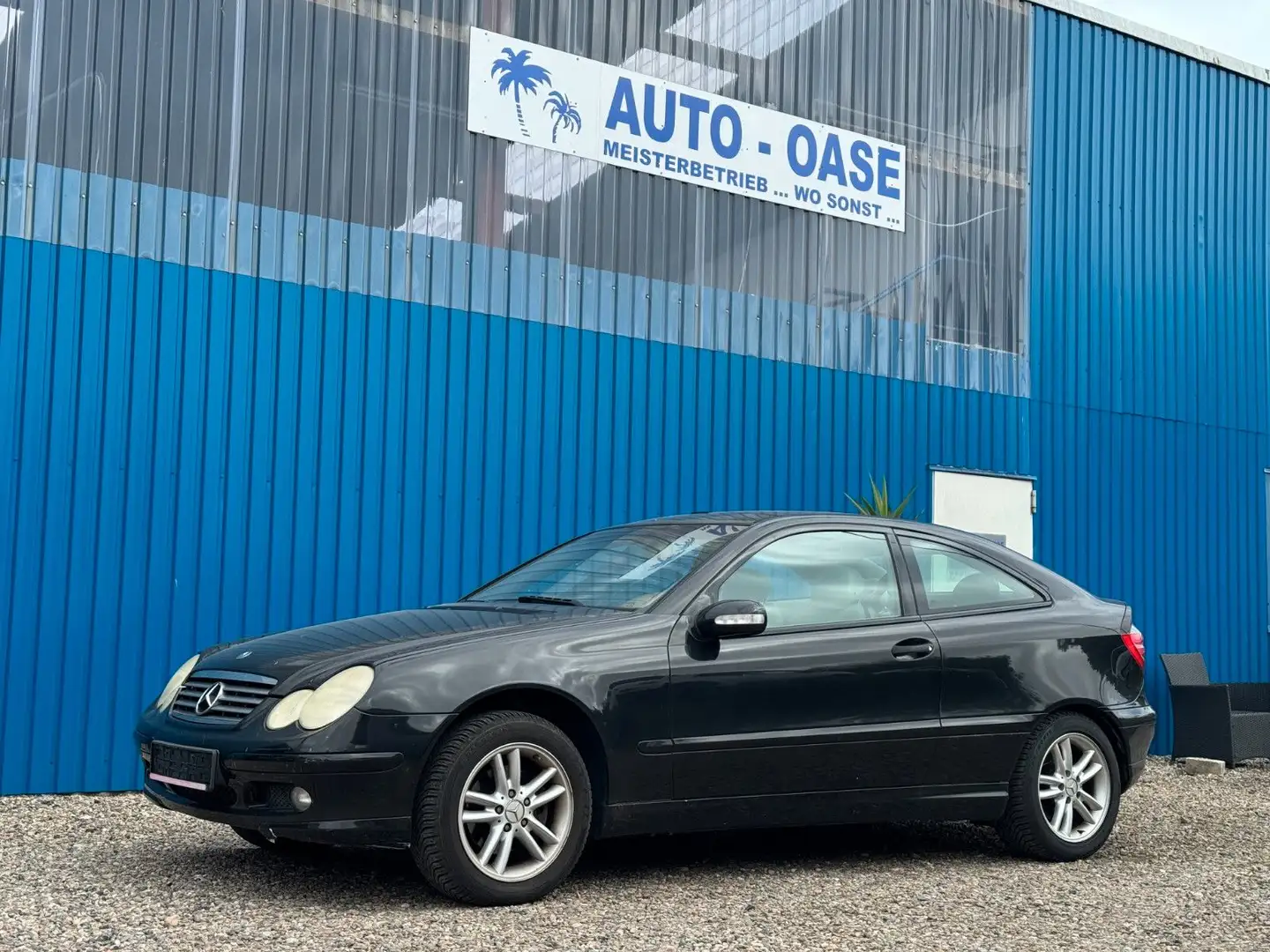 Mercedes-Benz C 200 Kompressor Sportcoupe**Klima**Leder** Schwarz - 1