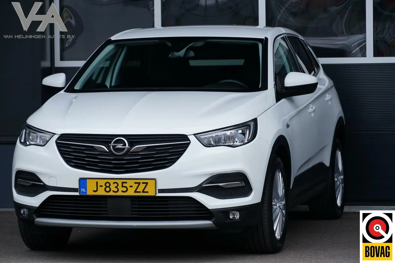 Opel Grandland X 1.2 Turbo Innovation, CarPlay, cam. dis. v.v. Blanc - 1