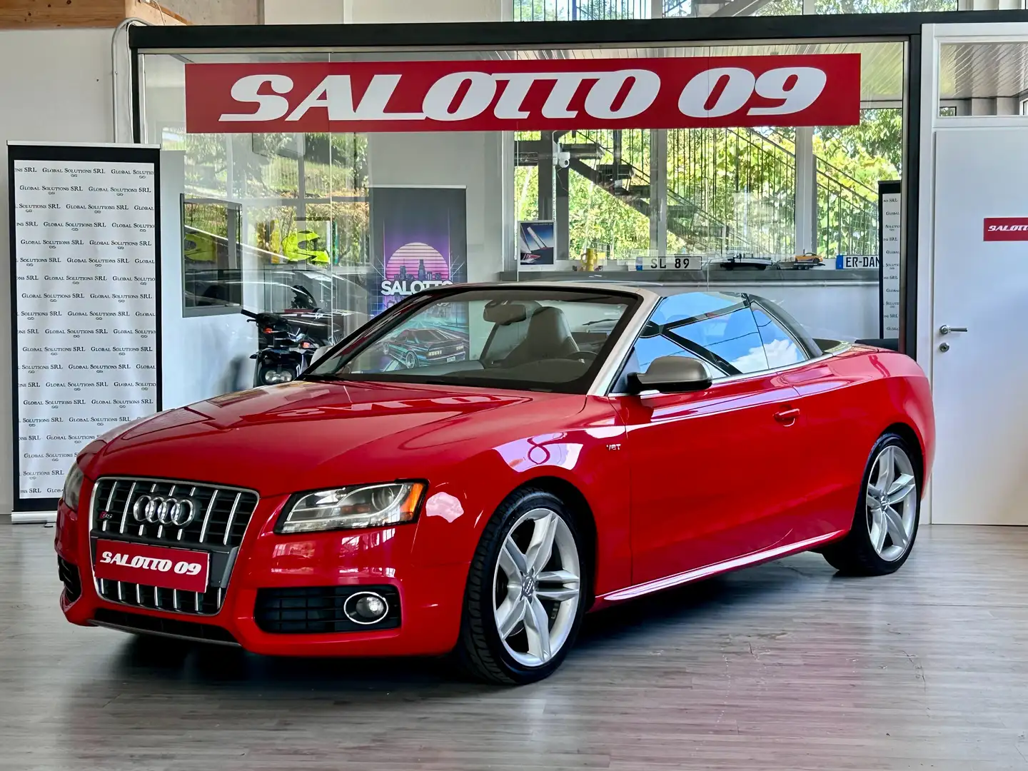 Audi S5 S5 CABRIO *Carbonio*Navi*Rosso Maranello* Rosso - 1