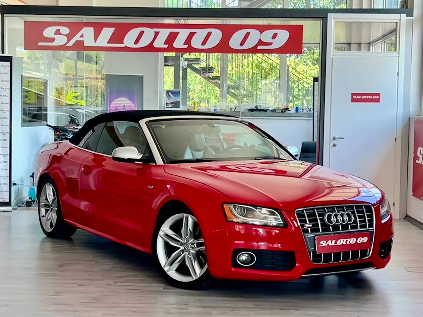 Audi S5 S5 CABRIO *Carbonio*Navi*Rosso Maranello* Rosso - 2