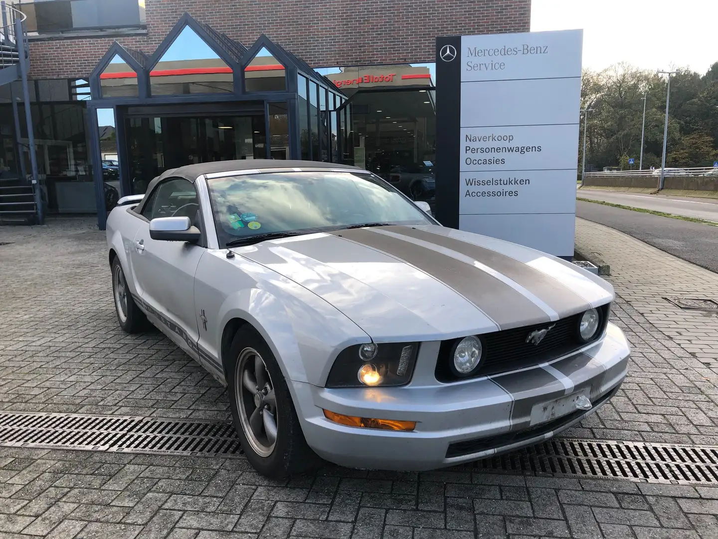 Ford Mustang 4.0 V6 Convertible Export project Grau - 2