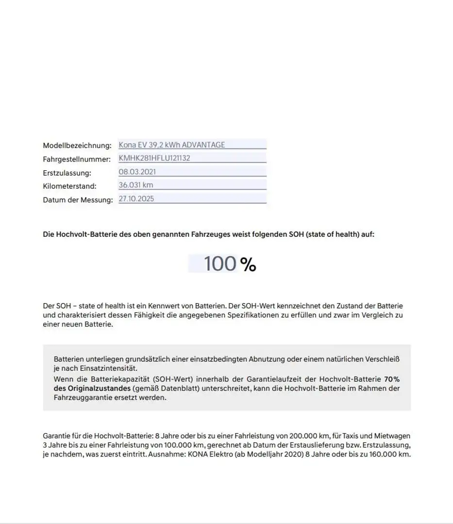 Hyundai KONA Kona EV 39,2kWh ADVANTAGE NAVI/WÄRMEPUMPE/KRELL SO Grau - 2