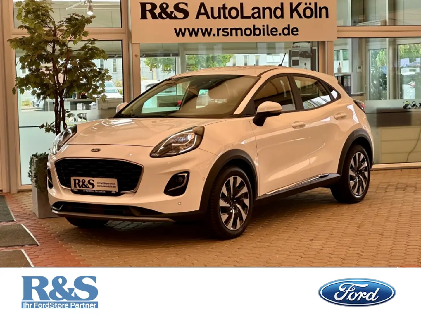 Ford Puma Titanium+Navi+Rückfahrkamera+Lenkradheizung Wit - 1