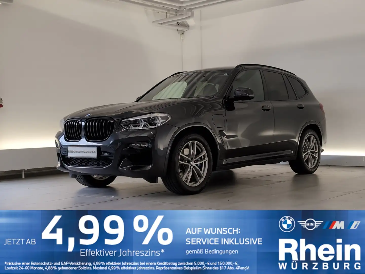 BMW X3 xDrive30e iPerf. M Sportpaket AHK/PDC/Lordose AHK/ Grau - 1