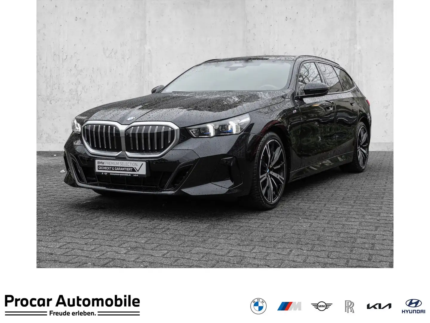 BMW 520 d Touring M Sport HUD PANO ACC 360°KAM RFK Noir - 1