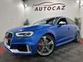 Audi RS3 SPORTBACK 2.5 TFSI 400 S tronic 7 Quattro +2018+85500KM Bleu - thumbnail 2