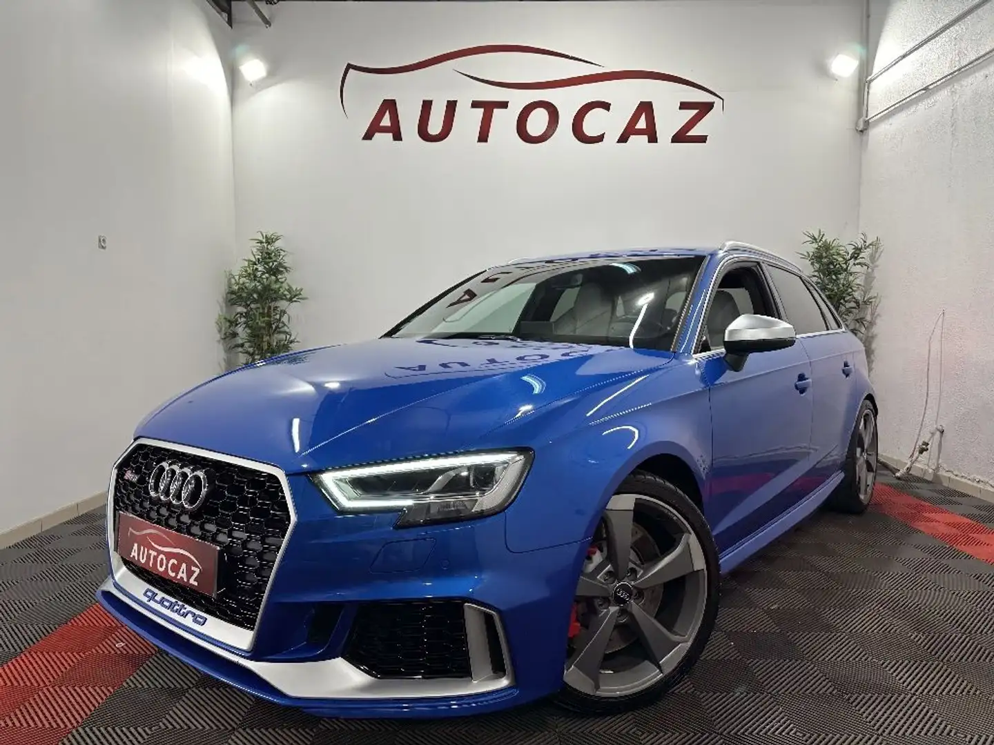 Audi RS3 SPORTBACK 2.5 TFSI 400 S tronic 7 Quattro +2018+85500KM Bleu - 1