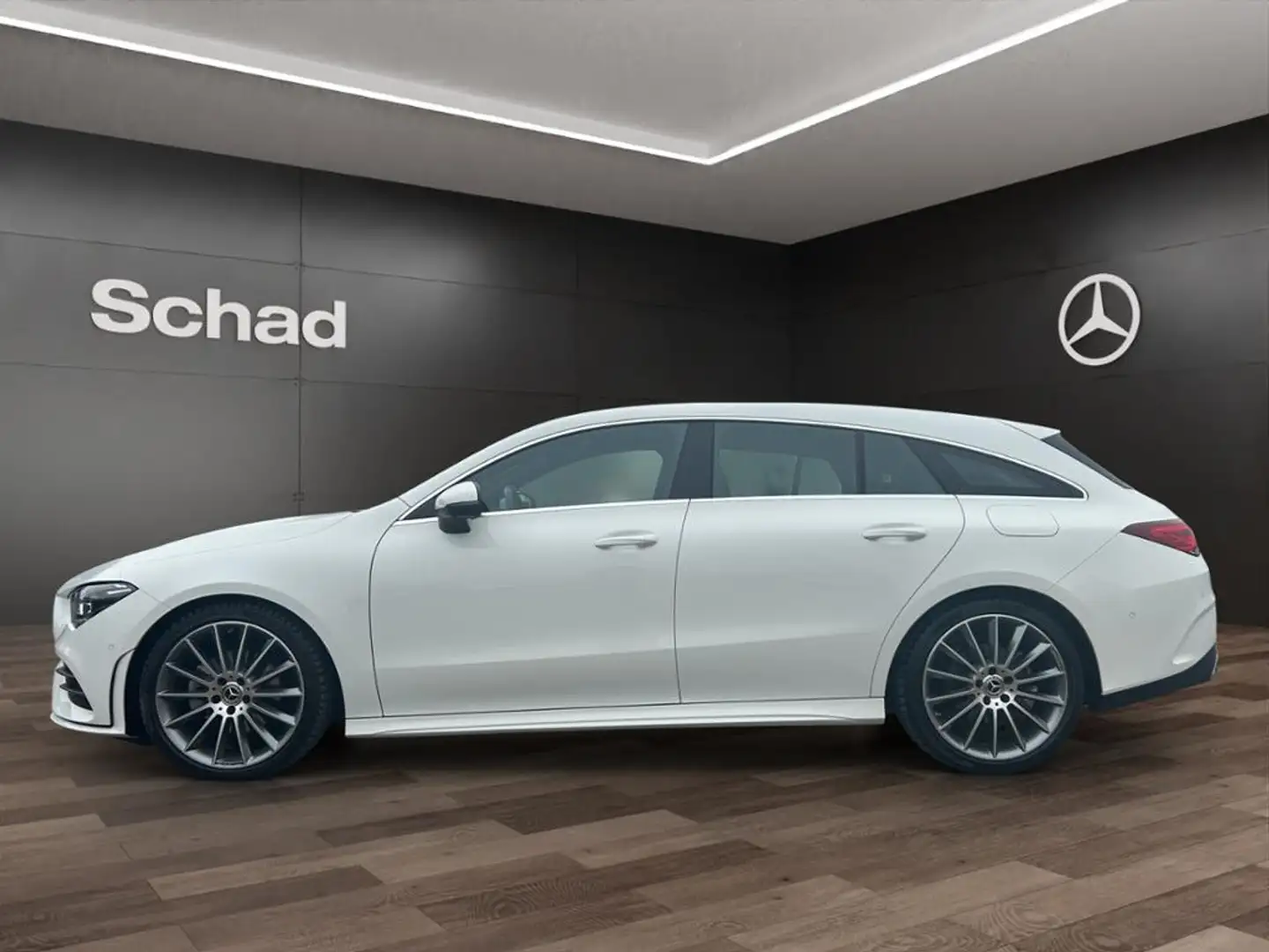 Mercedes-Benz CLA 200 SB AMG+MBUX+PANO+LED+360°+AMBI+DISTR+SHZ Weiß - 2