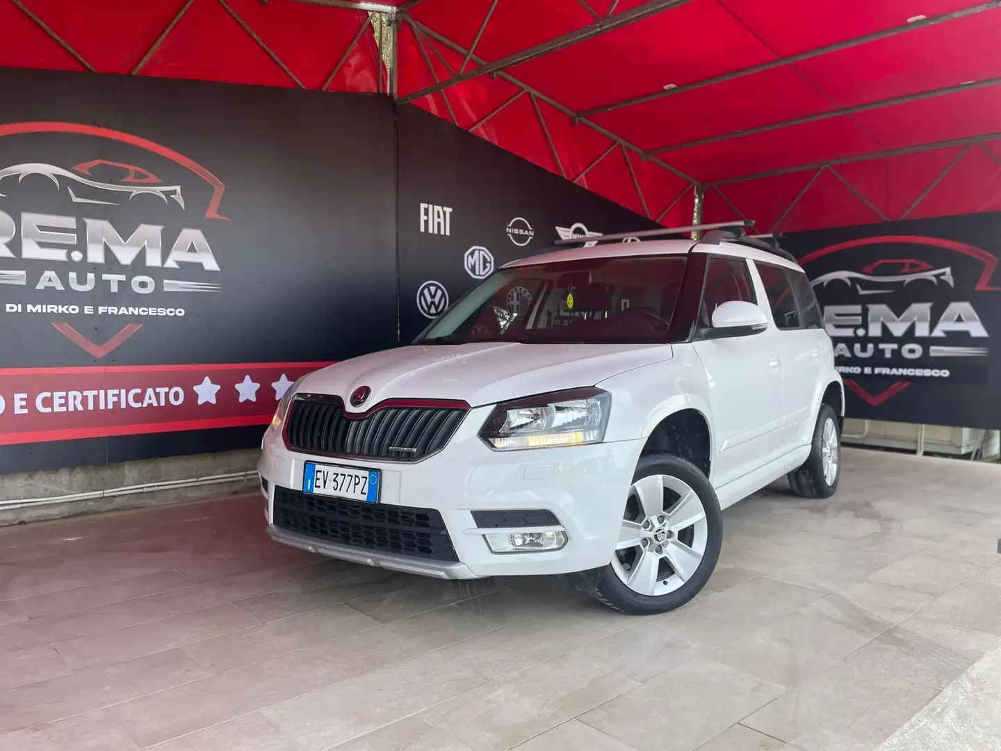 Skoda Yeti 1.6 TDI CR 105CV Active GreenLine Bianco - 2