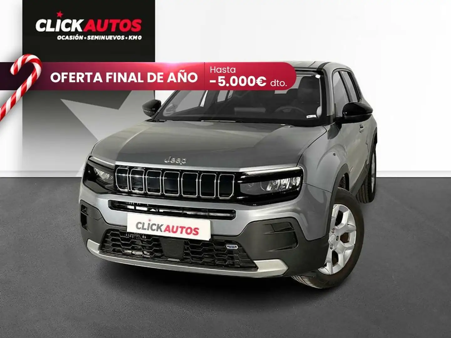 Jeep Avenger 1.2 Altitude 74KW Gris - 1