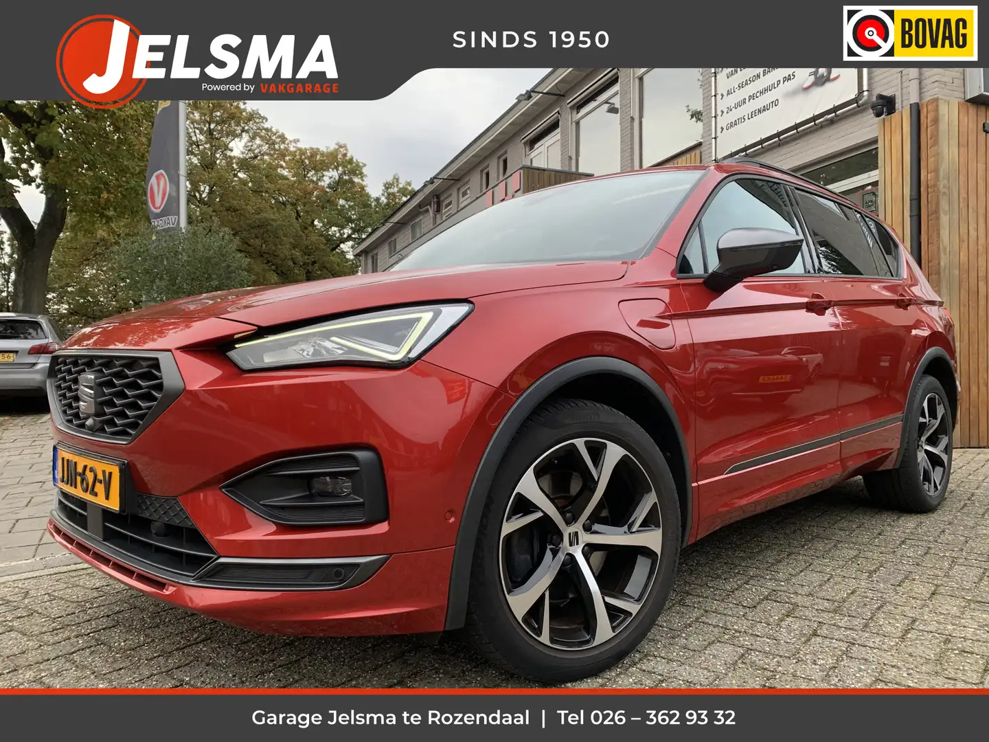SEAT Tarraco e-Hybrid PHEV FR Aut., Pano | Camera | Navi & CarP Rood - 1