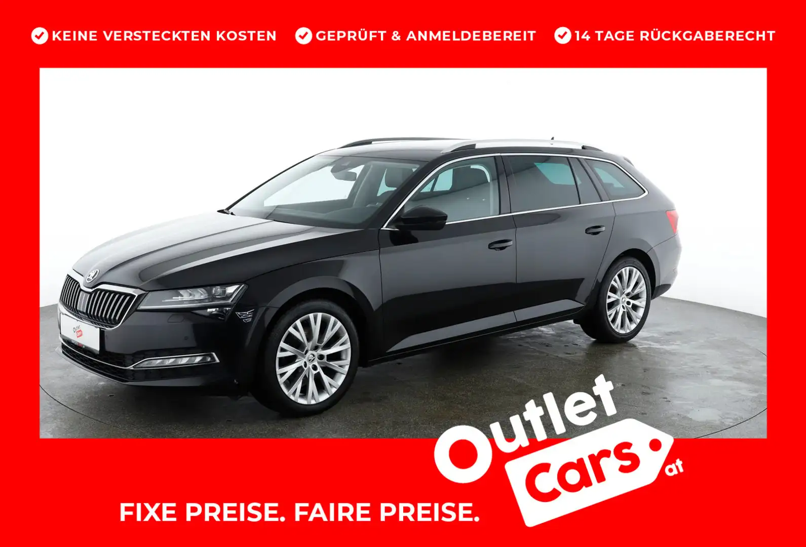 Skoda Superb 4x4 Style TDI DSG Noir - 1
