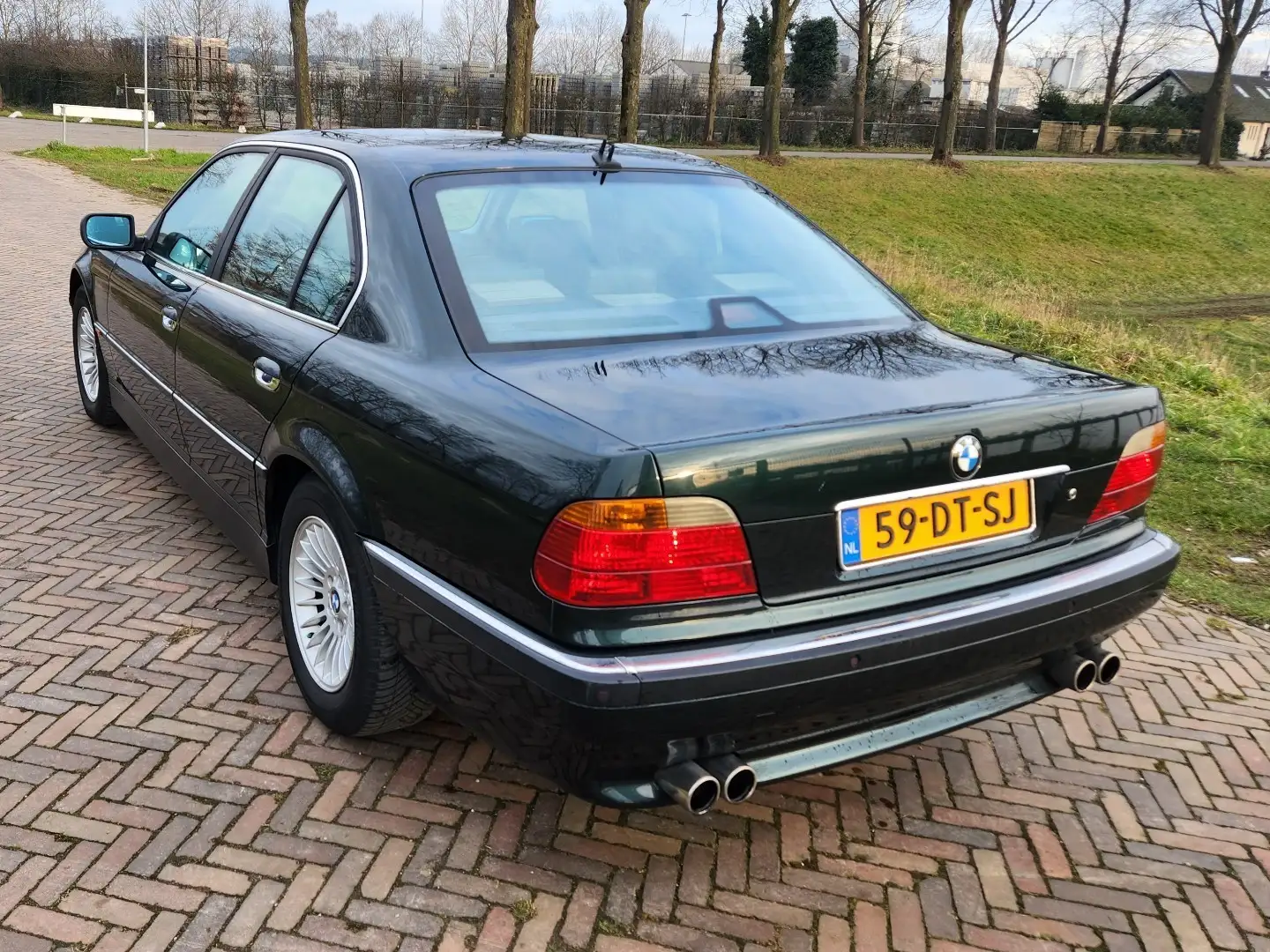 BMW 735 735i Executive Zöld - 2