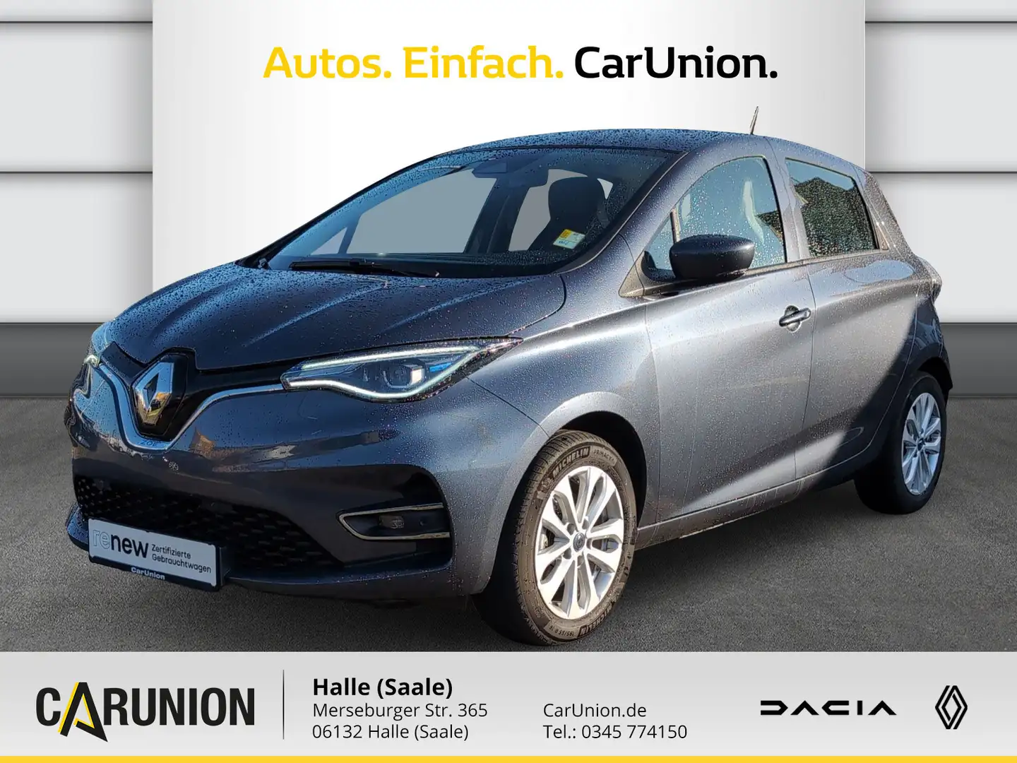 Renault ZOE EXPERIENCE inkl. Batterie R110 PDC, Kamera, Navi Gris - 1