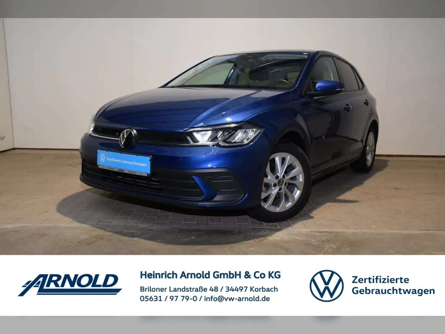 Volkswagen Polo TSI Move LED - Navi Blauw - 1