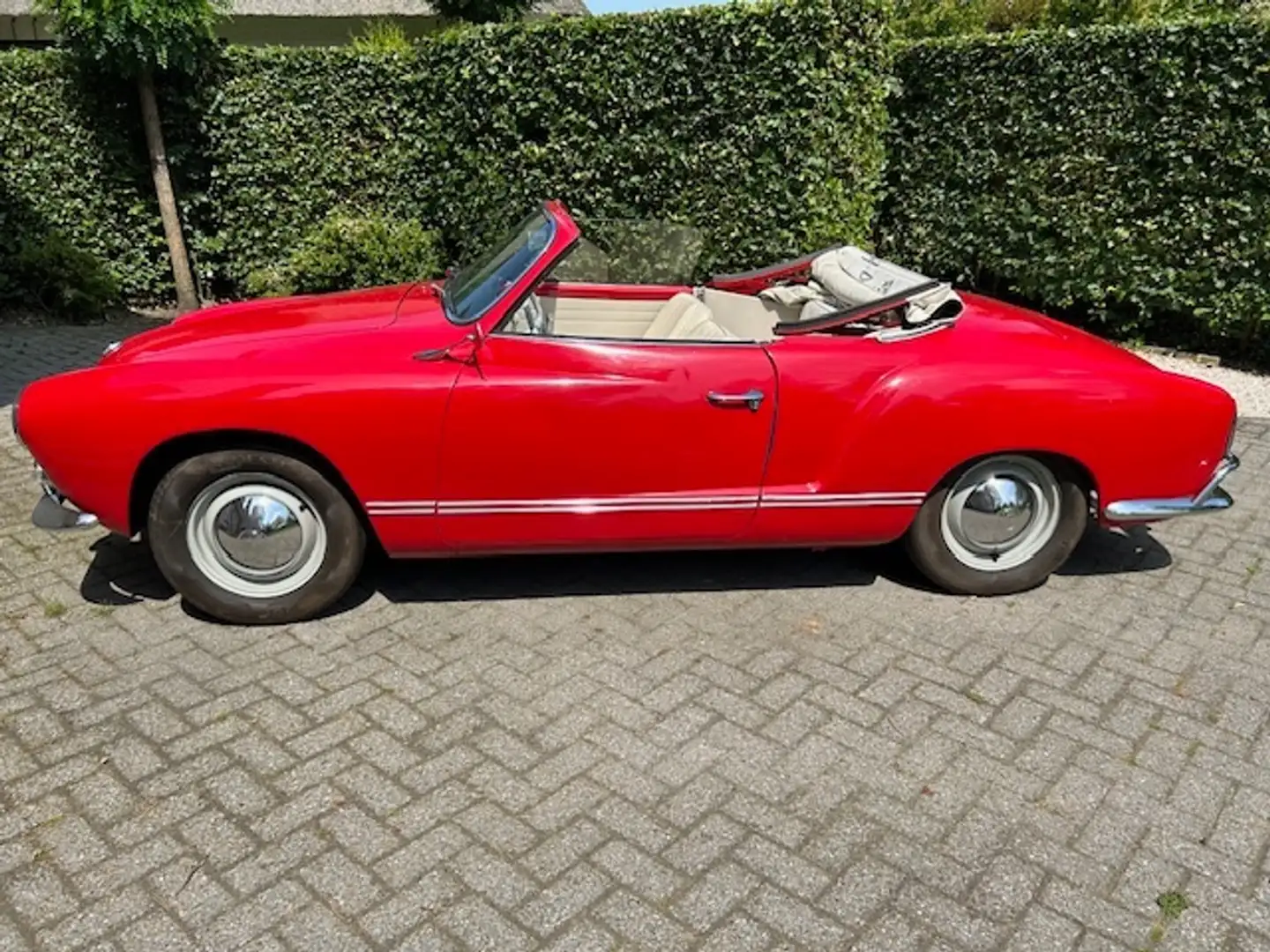 Volkswagen Karmann Ghia 1200 Cabriolet Kırmızı - 2