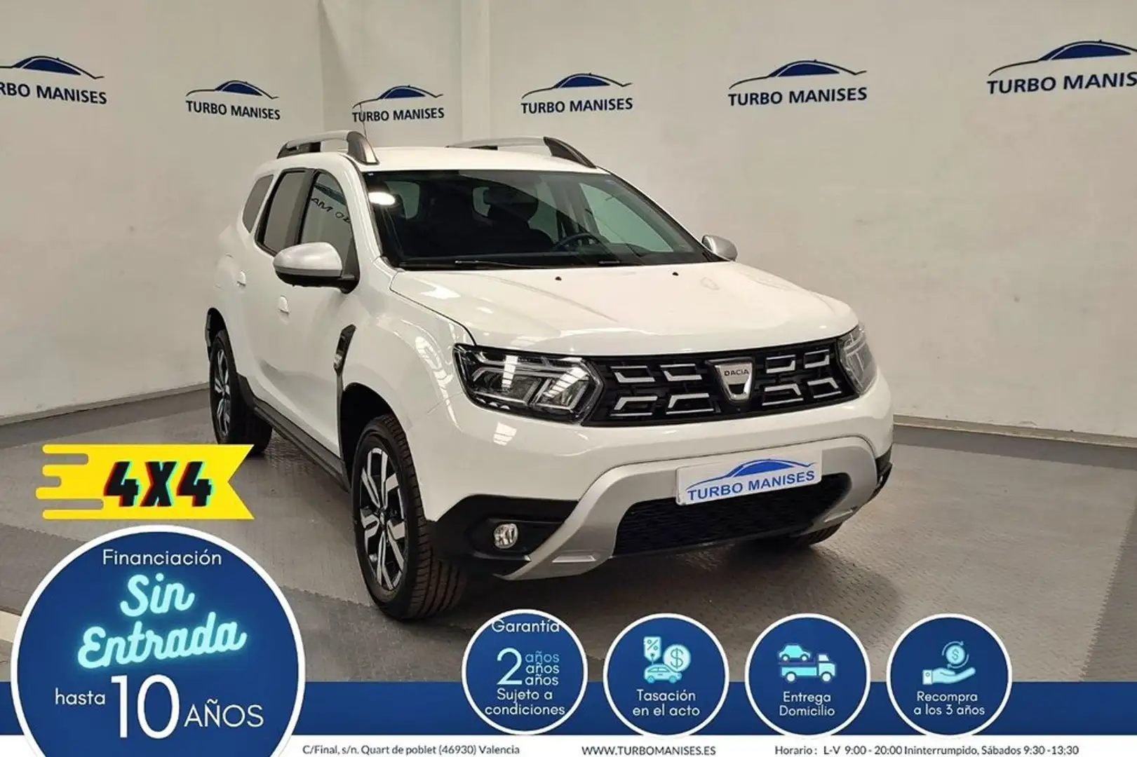 Dacia Duster 1.5 Blue dCi Prestige 4x4 85kW Blanco - 1