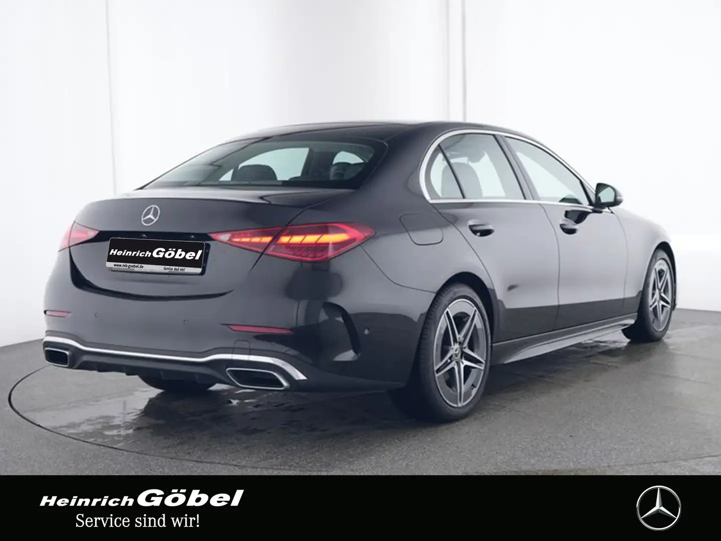 Mercedes-Benz C 300 AMG+PANO+KAMERA+MEMORY+LED+SPUR.P+CARPLAY Schwarz - 2