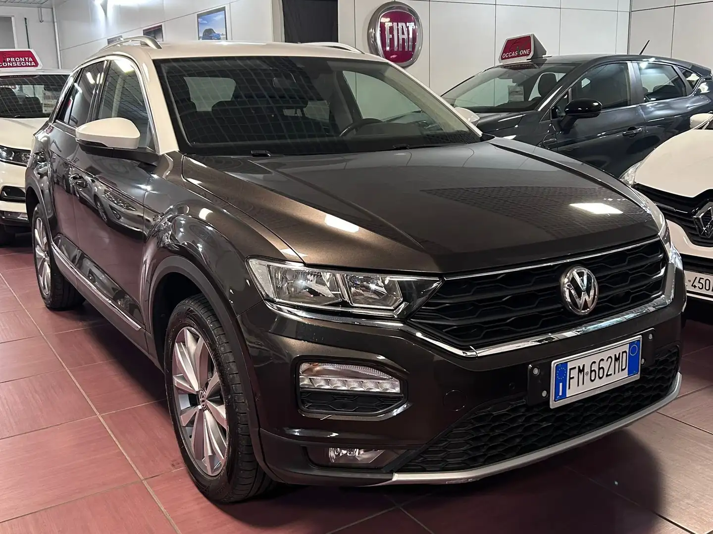 Volkswagen T-Roc T-Roc 2.0 tdi Style 4motion dsg Gris - 1