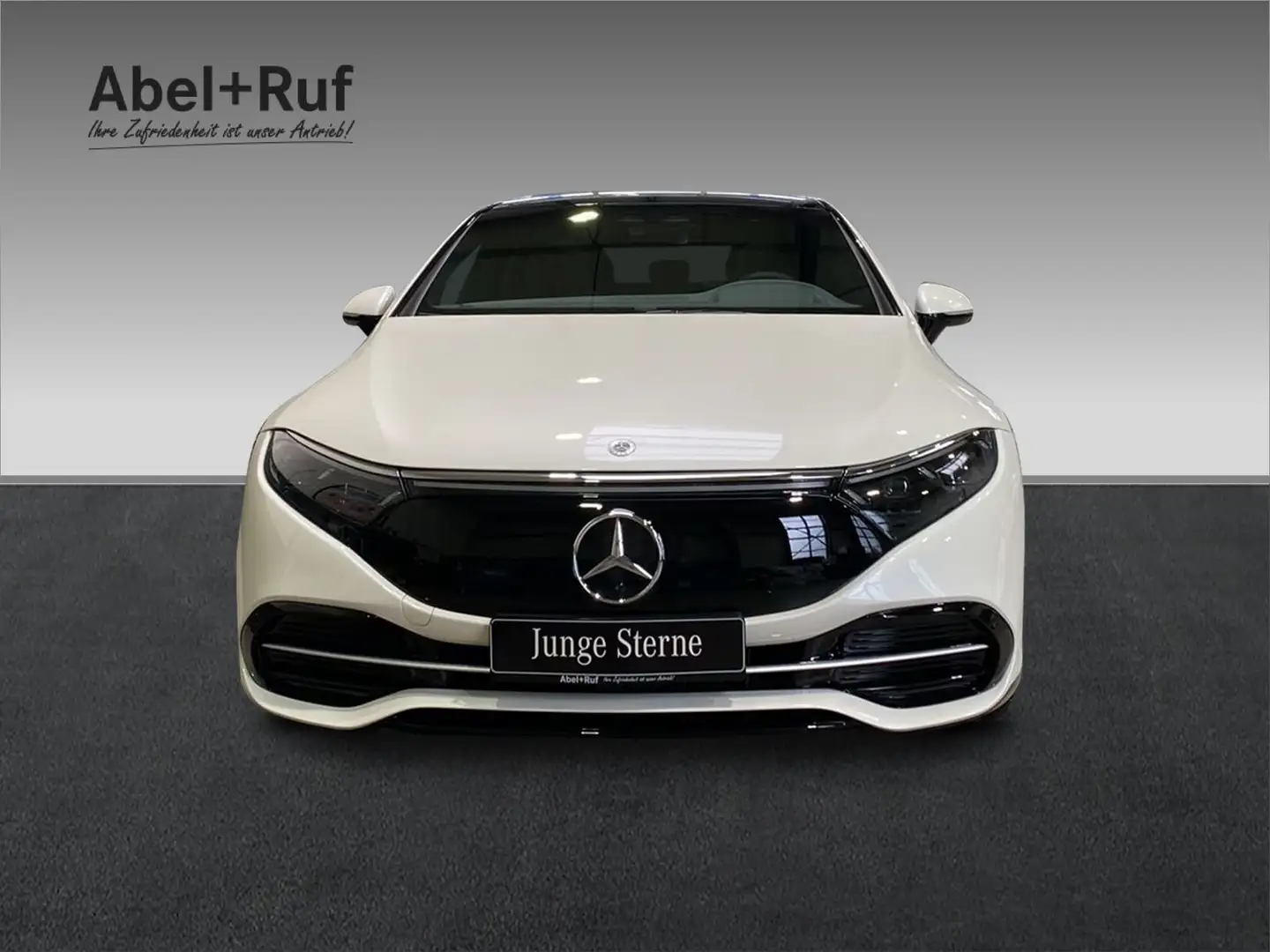 Mercedes-Benz EQS 580 4M+HYPER+Pano+AIRMATIC+DISTR+DIGITAL+360 Blanc - 2