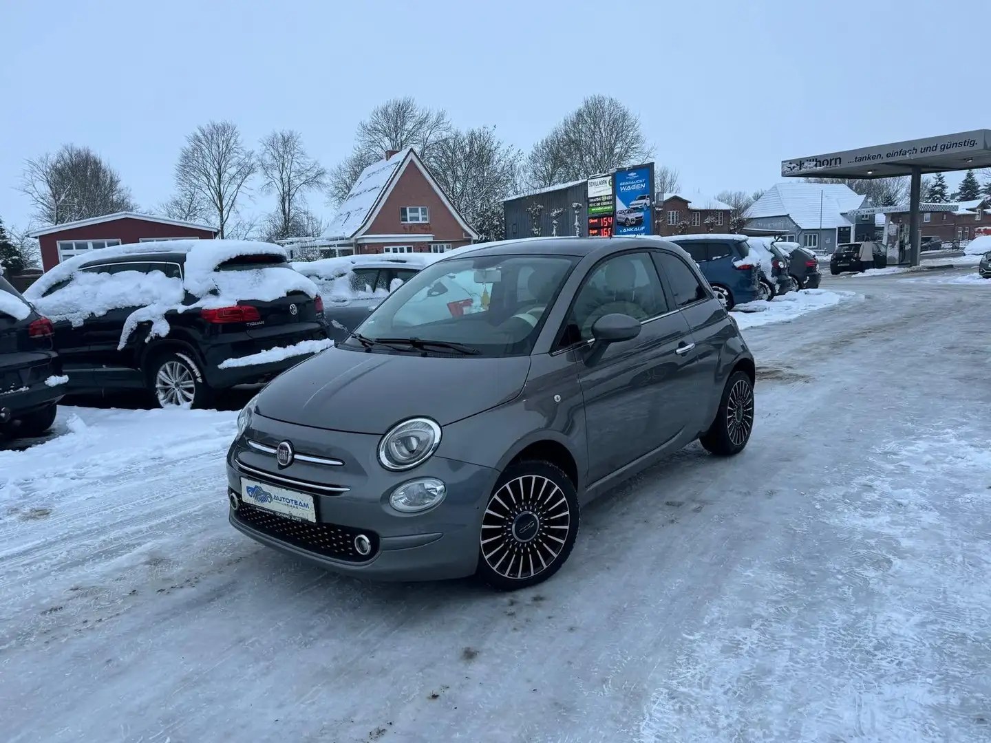 Fiat 500 TÜV/KLIMA/TEMPOMAT/PANORAMA Grau - 1