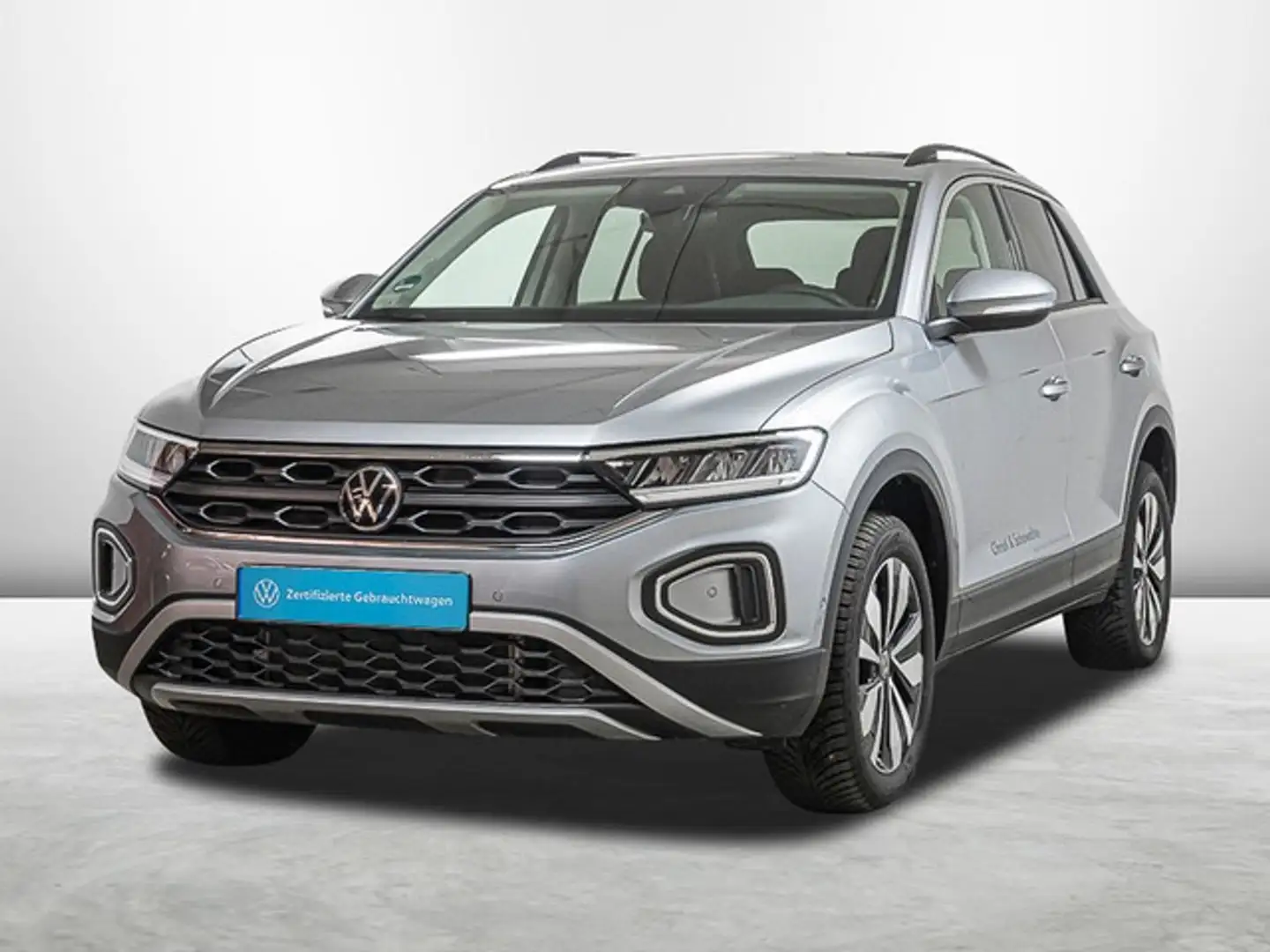 Volkswagen T-Roc 1.5 TSI DSG MOVE AHK LED ACC NAVI Silber - 2