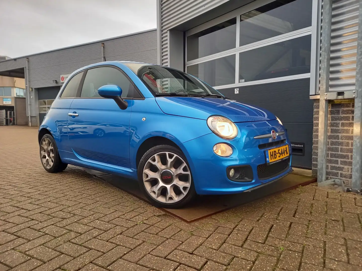 Fiat 500 0.9 TwinAir Turbo 500S SPORT - 81PK - AIRCO - BLUE Blau - 2