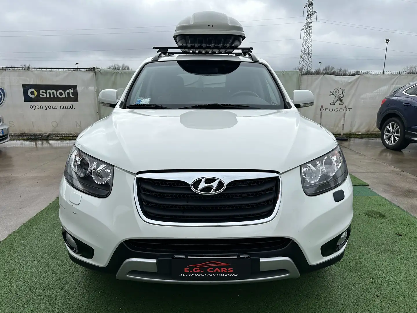 Hyundai SANTA FE 2.2CRDI*7 POSTI*4WD*PELLE*NAVI*KAMERA*LED* Bianco - 2