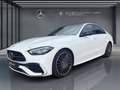 Mercedes-Benz C 300 d +AMG+NIGHT+PANO+HUD+AHKL+360°+HANDSFREE Blanc - thumbnail 1