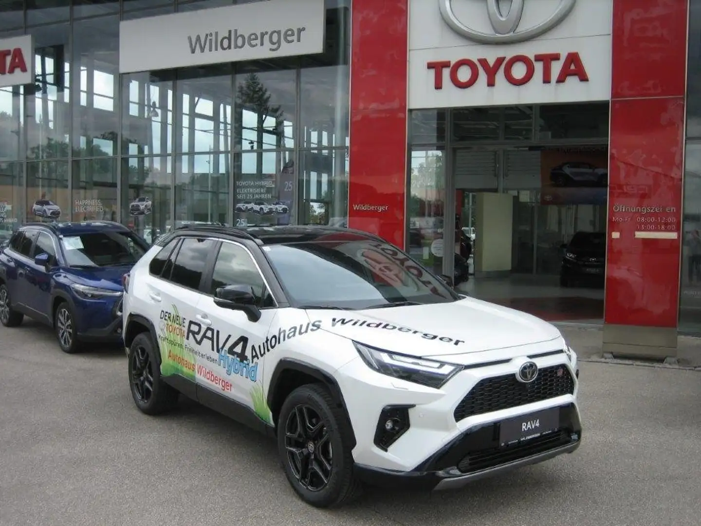 Toyota RAV 4 RAV4 2,5 Hybrid GR Sport AWD !!! TOP FINANZIEREN Blanc - 1