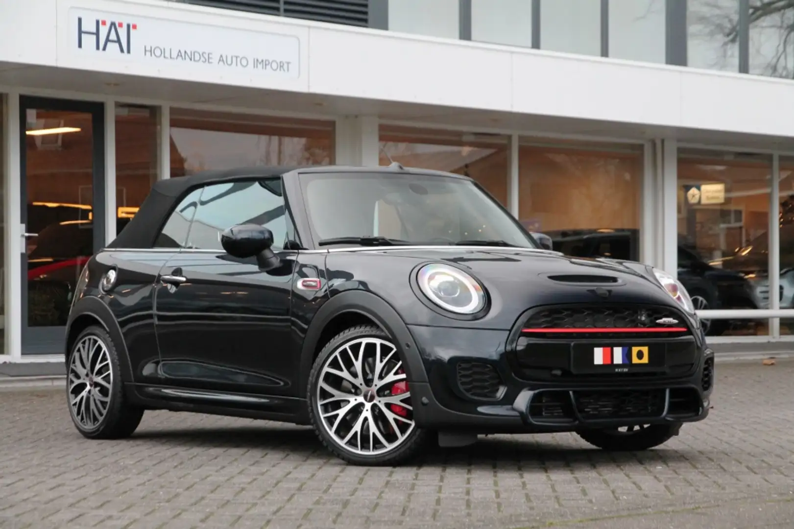 MINI John Cooper Works Cabrio 2.0 231pk I HUD Modrá - 1