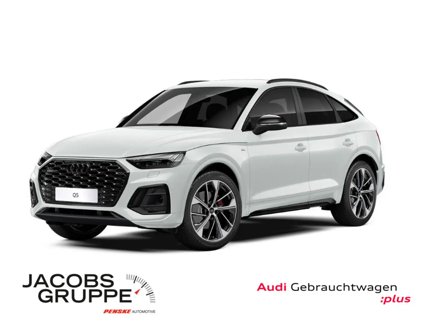 Audi Q5 Sportback 50 TDI quattro S line Matrix*R-Kamera*AH Weiß - 1