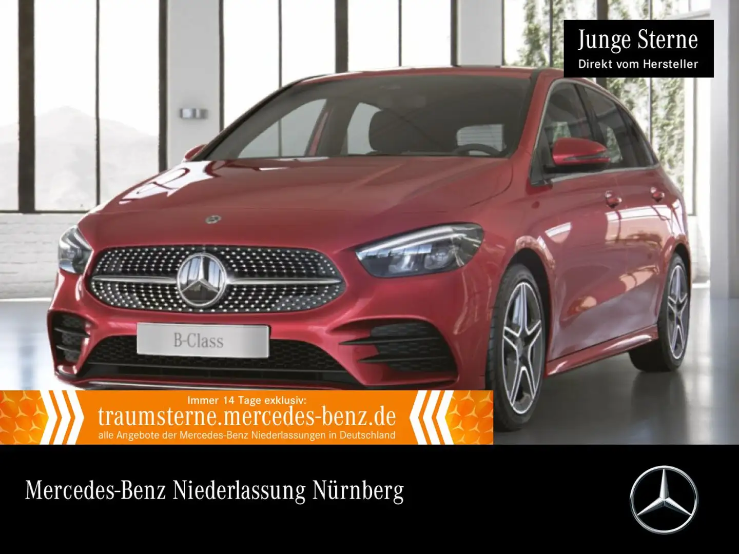 Mercedes-Benz B 180 AMG+LED+KAMERA Rot - 1