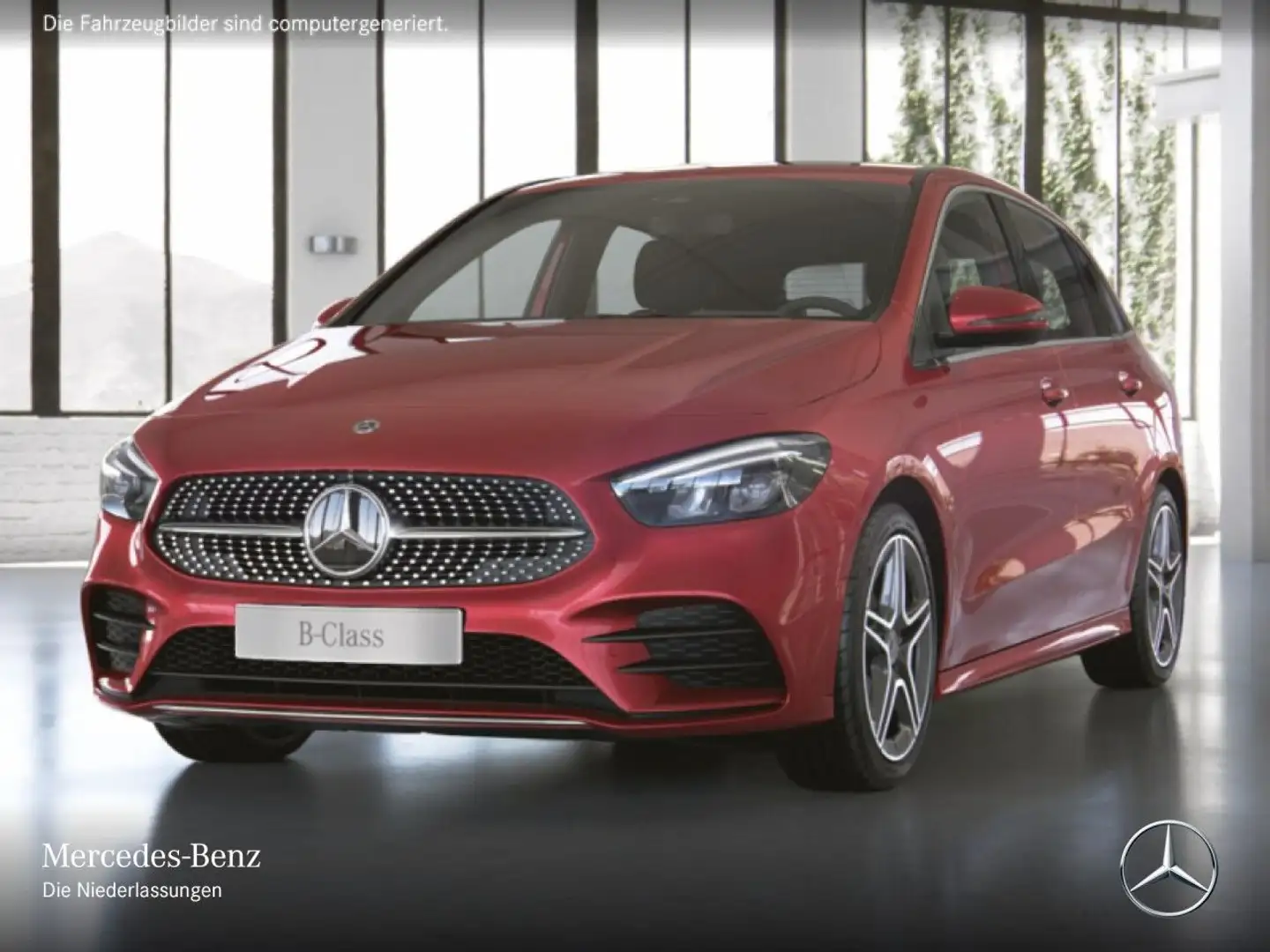 Mercedes-Benz B 180 AMG+LED+KAMERA Rot - 2