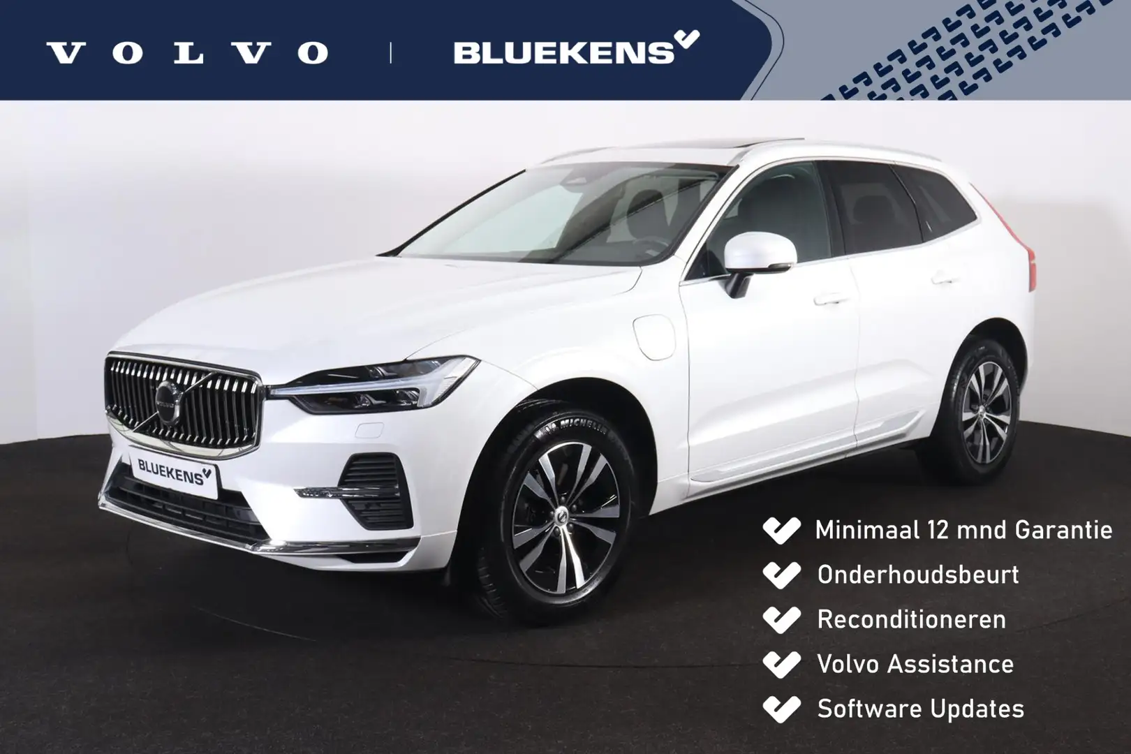 Volvo XC60 T6 Recharge AWD Core Bright - Panorama/schuifdak - Wit - 1