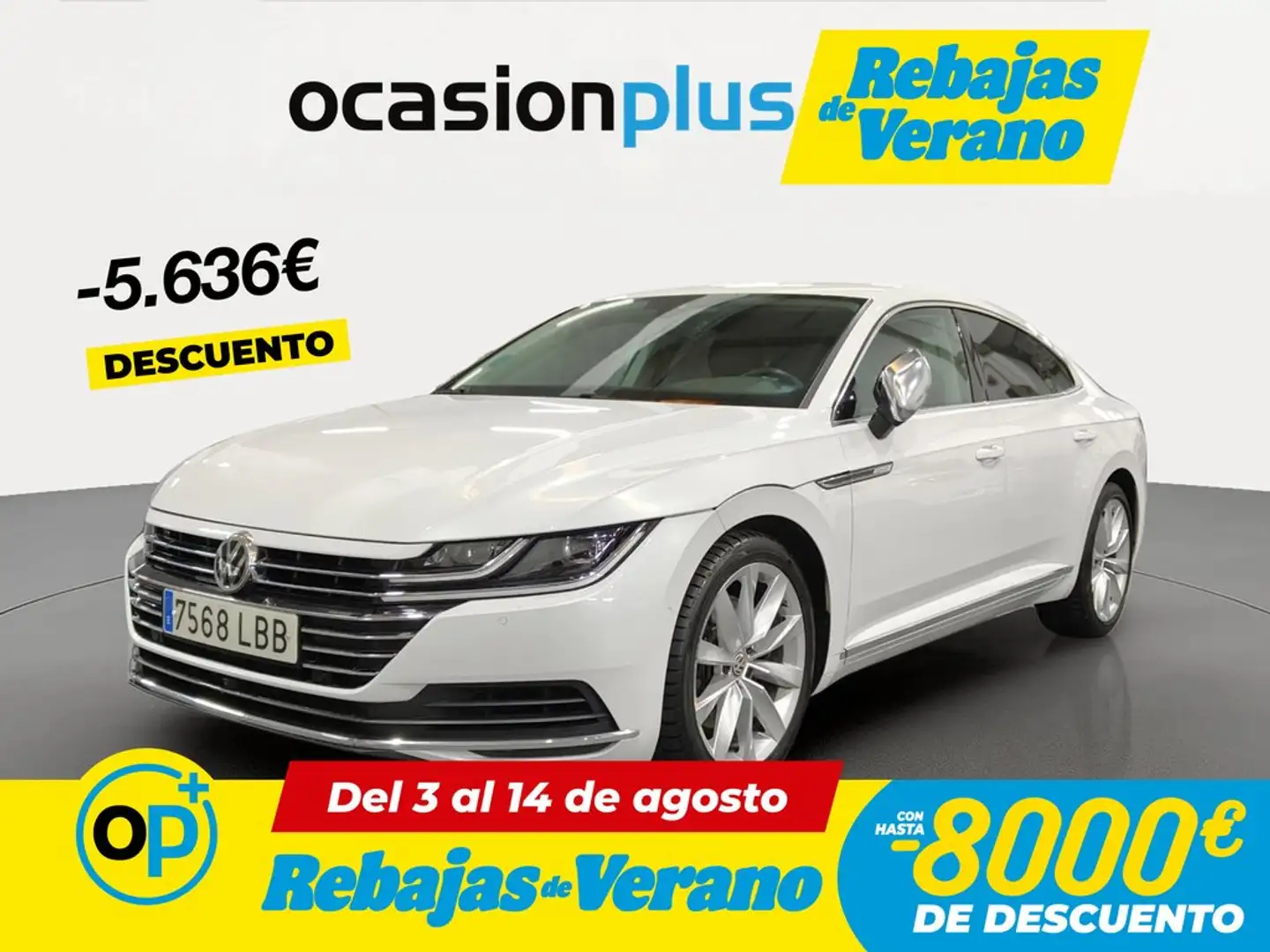 Volkswagen Arteon 2.0TDI BiT Elegance 4M DSG7 176kW Blanco - 1