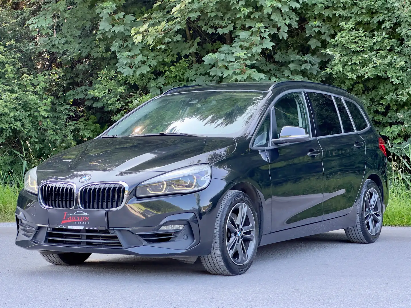 BMW 218 218 i Sport Line Gran Tourer LED*NAVI*AUT*1HAND* Noir - 1