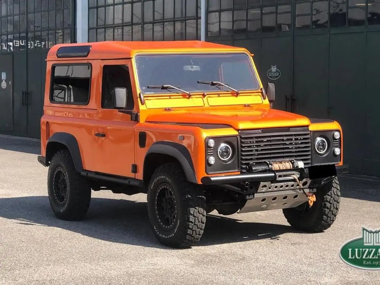 Land Rover Defender 90 2.5 td5 S SW Orange - 1