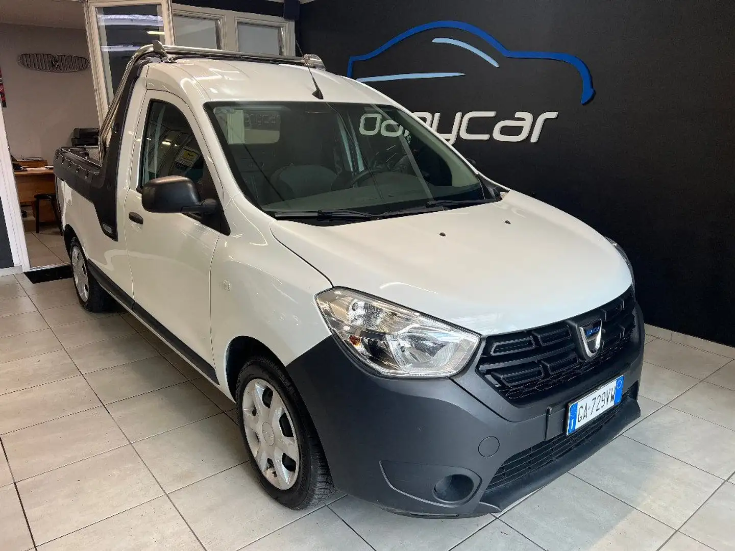 Dacia Dokker Blue dCi 95 Pick-Up + IVA Wit - 1