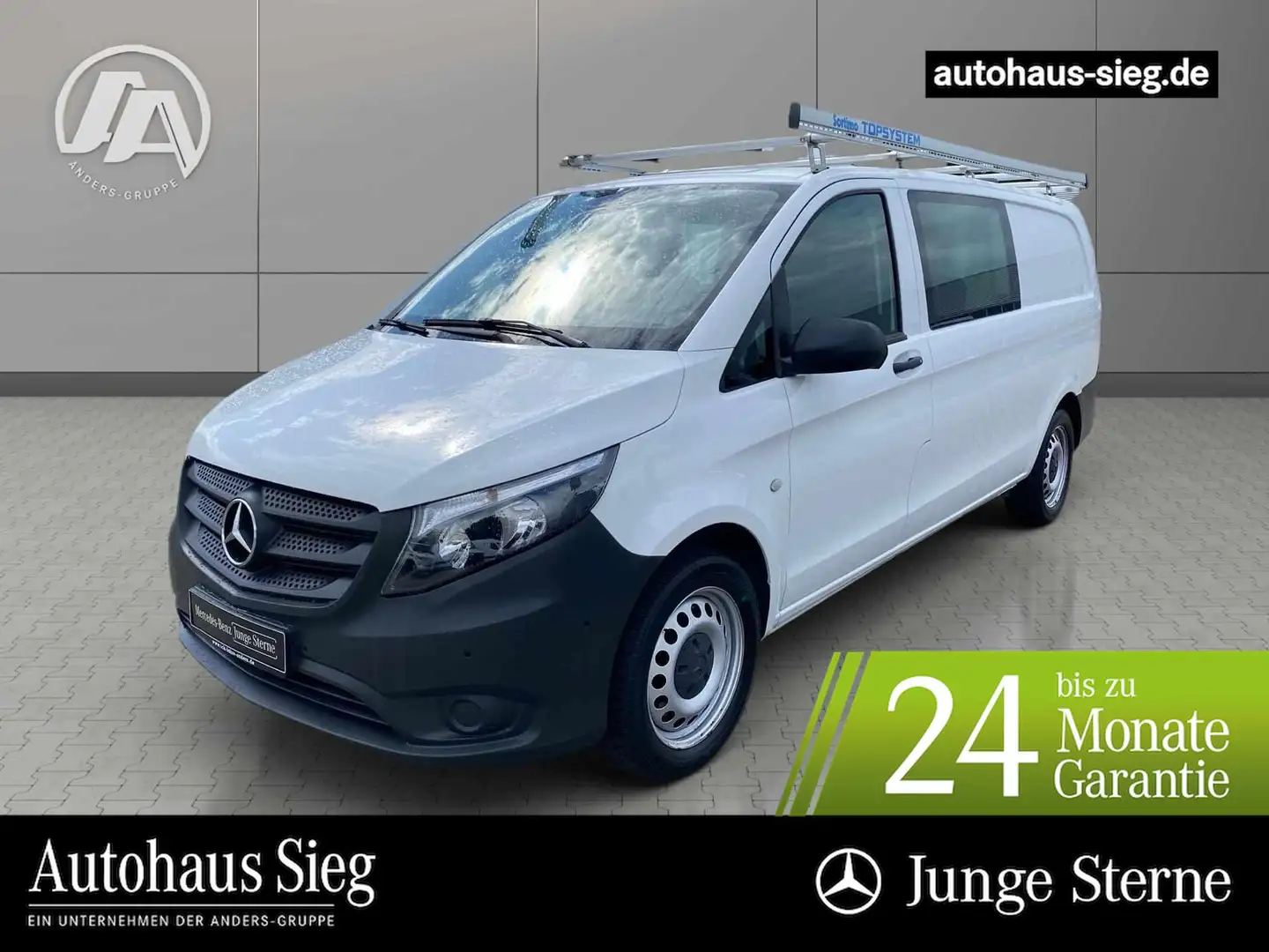 Mercedes-Benz Vito 116 Allrad Mixto Extralang AUT*Standhzg*Klima Wit - 1