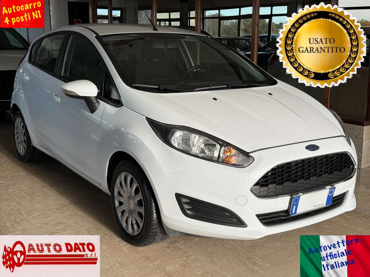 Ford Fiesta 1.5 TDCI 85 cv 5 porte PLUS (Autocarro 4 posti N1)
